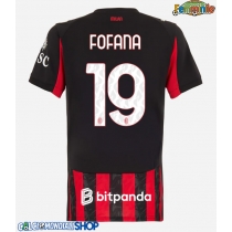 Maglie da calcio AC Milan Youssouf Fofana #19 Prima Maglia Femminile 2025-26 Manica Corta